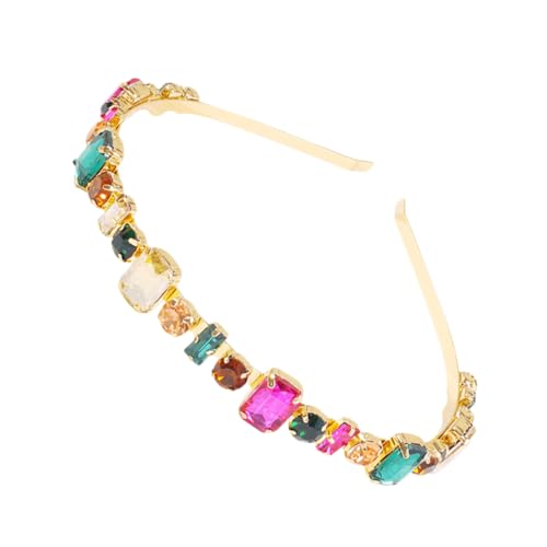 FRCOLOR 1stk Modischer Haarreif Kopfbedeckung Salon Zubehör Sonnenbrille Gesichts- Stirnbänder Frauen Styling Zöpfe Haarschmuck Haarreifen Aus Strass Stylischer Haarreif Colorful FRCOLOR 1stk Modischer Haarreif Kopfbedeckung Salon Zubehör Sonnenbrille Gesichts- Stirnbänder Frauen Styling Zöpfe Haarschmuck Haarreifen Aus Strass Stylischer Haarreif Colorful von FRCOLOR
