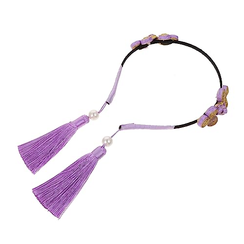 FRCOLOR Ethnisches Stirnband Für Jungen Und Mädchen Entzückendes Haarband Mit Quaste Für Partys Für Jungen Und Mädchen Weihnachten von FRCOLOR