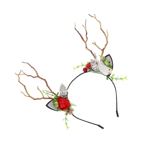 FRCOLOR Einzigartiges Weihnachtskopfstück Weihnachtsgeweih-haarspange Mädchen-haarband Für Party von FRCOLOR