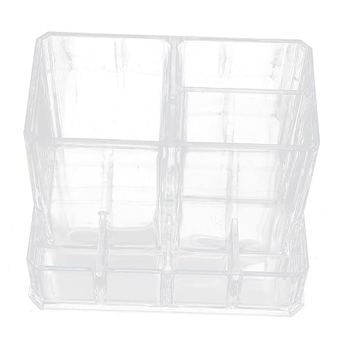 FRCOLOR 1stück Transparenter Pinsel Aufbewahrungshalter Desktop Organizer Für Kosmetik Schminkbox Für Make-up Für Bad Schlafzimmer Und Büro von FRCOLOR
