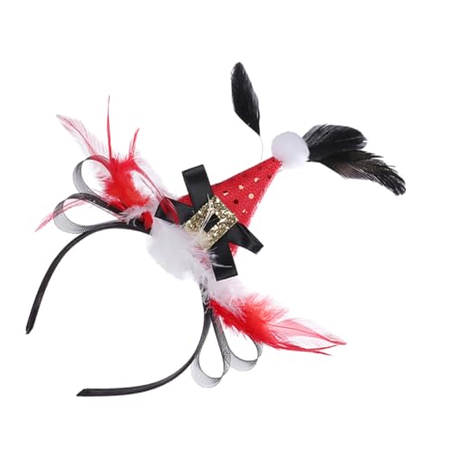 FRCOLOR 1stück Weihnachts-haarband Mit Fuzzy Design Niedliches Party-haaraccessoire Für Festliche Anlässe Leicht Und Strapazierfähig Für Weihnachtsfeiern Und Festliche Events von FRCOLOR