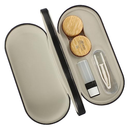 FRCOLOR Brillenbox Aus Pu-Material Tragbar Mit Doppelter Funktion Organizer Für Brillen Kompakt Für Reisen Hause Sicher Und Langlebig FRCOLOR Brillenbox Aus Pu-Material Tragbar Mit Doppelter Funktion Organizer Für Brillen Kompakt Für Reisen Hause Sicher Und Langlebig von FRCOLOR