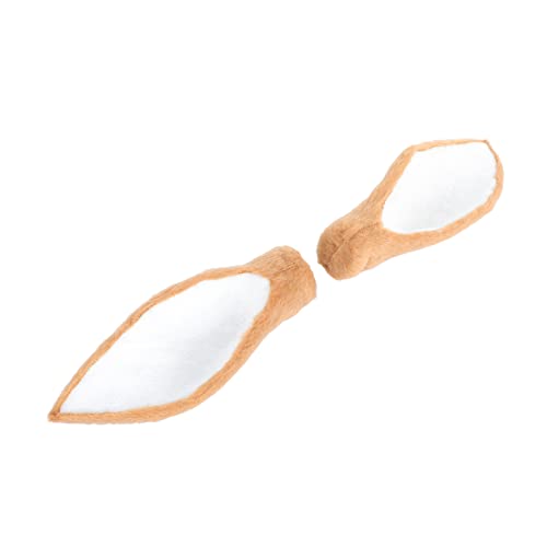 FRCOLOR 2paare Simulierte Hirschohren Haarschmuck Diy Haarschmuck Für Festivals Und Feiern Für Halloween Weihnachten Kostümpartys Und Mehr von FRCOLOR