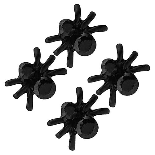 FRCOLOR 2 Paare Halloween Spider Ohrringe Spinnenform Leicht und Langlebig Dangle Ohrstecker Gothic Schmuck für Damen Festliche Gruselige Accessoires von FRCOLOR