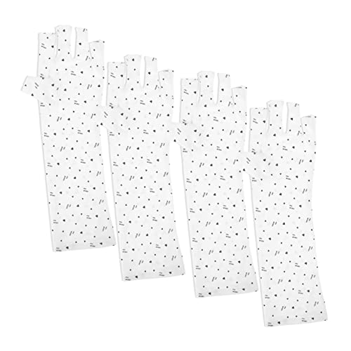 FRCOLOR 2 Paar Maniküre-handschuhe Uv-nagelkunst-werkzeuge Für Frauen Gemusterte Nagelhandschuhe Finger von FRCOLOR