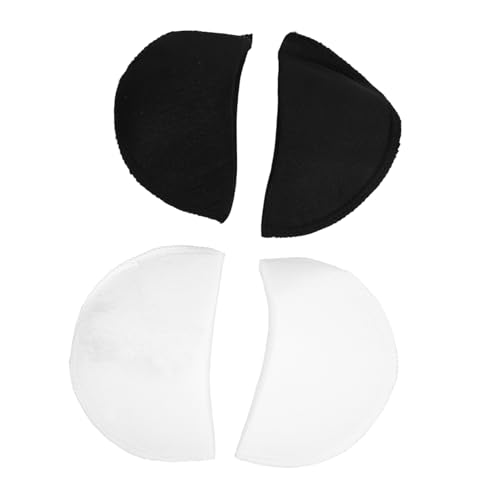 FRCOLOR 2 Paare Rutschfeste Schulterpolster aus Hautfreundlichem Schwamm Waschbar Wiederverwendbar Geeignet für Damen Anzüge Mäntel und Hemden Formgebend für Stilvolle Schultern von FRCOLOR