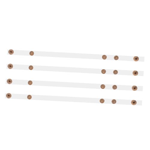 FRCOLOR 2 Paare Schnappsandalen Anti-Fall-Schuhriemen Damen Schuhband abnehmbare Schuhriemen für Absätze Fersenhalter für Damenschuhe Austausch der High-Heels-Riemen PVC Transparent von FRCOLOR