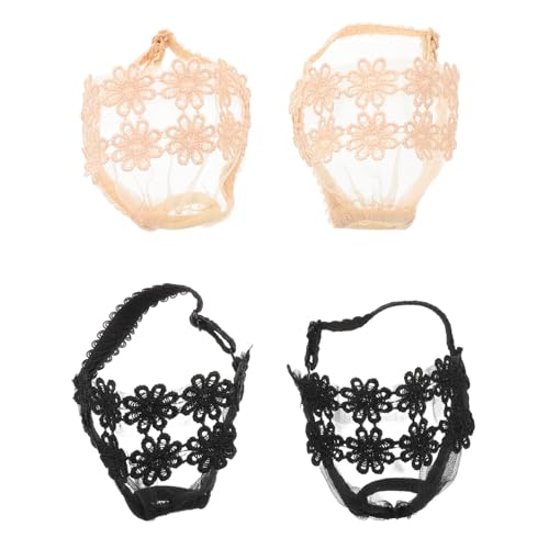 FRCOLOR 2 Paare Verstellbare High Heel Schuhriemen Rutsch Fersenschutz Elastische Schnürsenkel für Damen Sicheres Halten und Bequeme bei Absätzen Langlebig und Vielseitig Einsetzbar von FRCOLOR