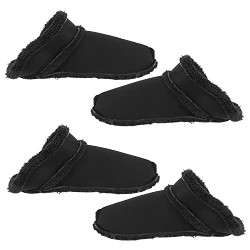 FRCOLOR 2 Paare Winter Clogs Schuhe Einlegesohlen Furry Innenfutter Warm Gefütterte Schuheinsätze Waschbar für Damen und Herren von FRCOLOR