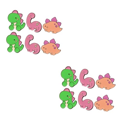 FRCOLOR 2 Sätze Dinosaurier Brosche Anstecknadeln Für Rucksäcke Rucksack Anstecknadel Tier Anstecknadel Kleidungsnadel Broschen Schmuck Für Frauen Anstecknadel Und 6 Stück * 2 von FRCOLOR