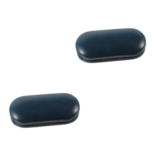 FRCOLOR 2 Sätze Doppellagiges Brillenetui kontaktlinsenbehälter Lenses case Brillenetui mit Reißverschluss Anzeige Gläser Inhaber von Haushaltskontakten Etuis für Brillen Pu Blue FRCOLOR 2 Sätze Doppellagiges Brillenetui kontaktlinsenbehälter Lenses case Brillenetui mit Reißverschluss Anzeige Gläser Inhaber von Haushaltskontakten Etuis für Brillen Pu Blue von FRCOLOR