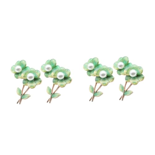 FRCOLOR 2 Sätze Farbige Broschen Blüten Design Anstecknadeln Mode Korsage Kleidungspins Für Damen Für Konferenzen Festivals 2 Stück * 2 von FRCOLOR