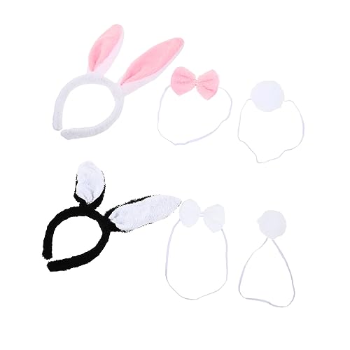 FRCOLOR 2 Sets Cosplay Kopfbedeckungen Set Jungen Und Mädchen Party Stirnband Ohren Und Für Festival von FRCOLOR