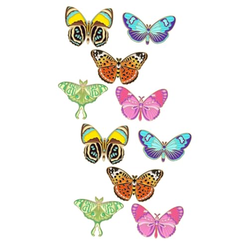 FRCOLOR 2 Sätze Insekt Schmetterling Abzeichen Brosche Rucksäcke Emaille Cartoon Pin Insekt Schmuck Abzeichen Legierung 5 Stück * 2 FRCOLOR 2 Sätze Insekt Schmetterling Abzeichen Brosche Rucksäcke Emaille Cartoon Pin Insekt Schmuck Abzeichen Legierung 5 Stück * 2 von FRCOLOR