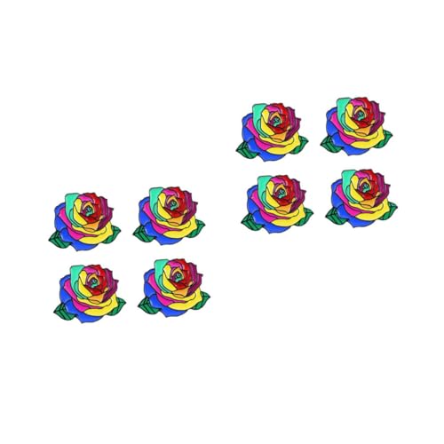 FRCOLOR 8stücke Kreative Broschen Legierung Dekorative Blumen-anstecknadeln Für Kleidung Und Taschen Accessoires Für Wie Hochzeiten Geburtstage Und von FRCOLOR