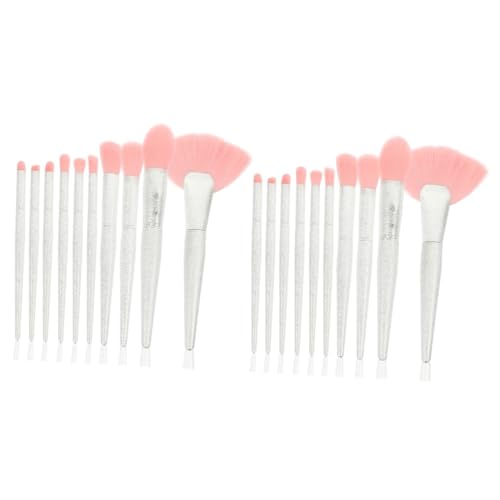 FRCOLOR 2 Sätze Make-up Pinsel Schminkpinsel für Mädchen Pinsel für Make-up Bürste Lidschattenpinsel für Frauen Kosmetikpinsel Sektor Kosmetika erröten Lidschatten Pinsel Fräulein Plastik von FRCOLOR