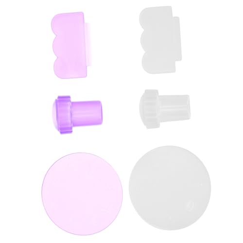 FRCOLOR 2sätze Silikon Nageldesign Stempel Kreative Maniküre Stamper Schönheit Salon Versorgung Für Nailart von FRCOLOR