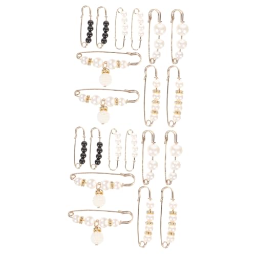 FRCOLOR 2 Sätze Taillenstift Einstellbar Cinch Clip Kleid Taille Clip Bekleidungsnadel Frauen Brosche Pullovernadelclip Anstecknadel Für Hosen Hosennadel Metall 10 Stück * 2 von FRCOLOR