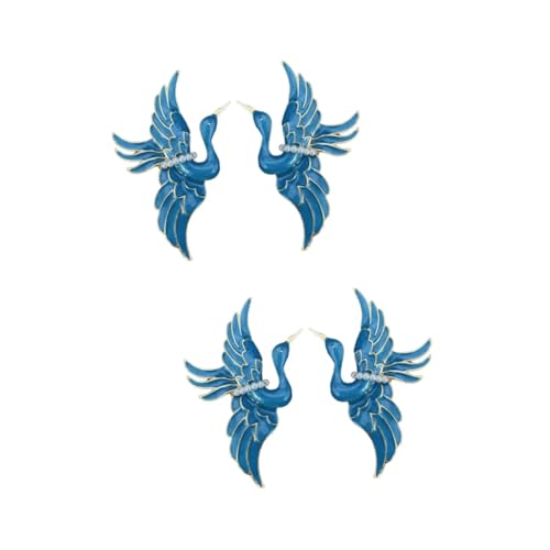 FRCOLOR 2 Sätze Vintage Brosche Mit Design Emaille Anstecknadel Für Damen Kleidung Taschen Schals Hochwertige Langlebige Brustnadel 2 Stück * 2 von FRCOLOR