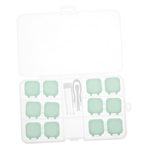 FRCOLOR 2 Sets Box Case Cases Organizer Case Myopia People Accessory Portable Container Multiple Reisehalter Grün Pp von FRCOLOR