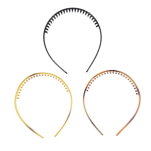 FRCOLOR 2 Sätze Haarband Mit Gebrochener Haars Chnalle Sport-stirnband Haarbänder Für Damenhaar Haarschmuck Für Frauen Stirnbänder Für Männer Kopfschmuck Kopftaste Mädchen Fräulein von FRCOLOR