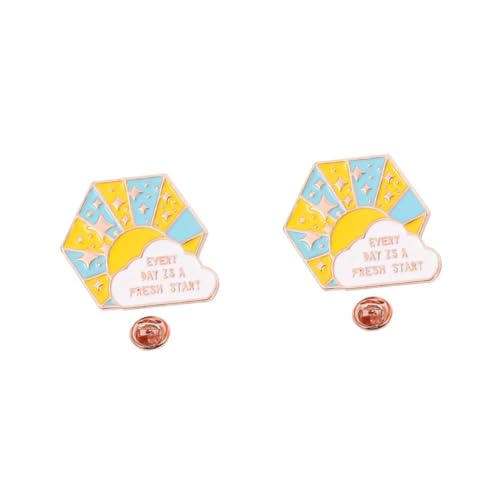FRCOLOR 2 Stck. Brosche mit Kreativen Sternen Design Dekorative Anstecknadel für Kleidung Accessoires für Partys Veranstaltungen Vielseitige Verwendung Schmuck für Haarschmuck Handtaschen FRCOLOR 2 Stck. Brosche mit Kreativen Sternen Design Dekorative Anstecknadel für Kleidung Accessoires für Partys Veranstaltungen Vielseitige Verwendung Schmuck für Haarschmuck Handtaschen von FRCOLOR