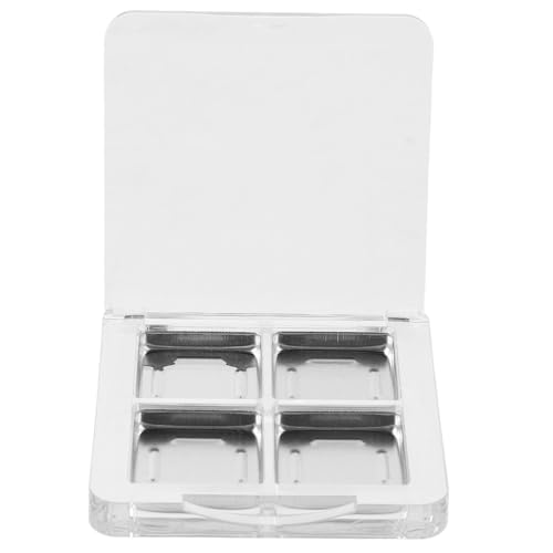 FRCOLOR 2 Stk Lidschatten- Und Lippenstift-ausgabefach Make-up-tabletts Tablett Für Lidschatten Leerer Textmarkerbehälter Make-up-depot Lidschatten-paletten-organizer Silver Plastik FRCOLOR 2 Stk Lidschatten- Und Lippenstift-ausgabefach Make-up-tabletts Tablett Für Lidschatten Leerer Textmarkerbehälter Make-up-depot Lidschatten-paletten-organizer Silver Plastik von FRCOLOR