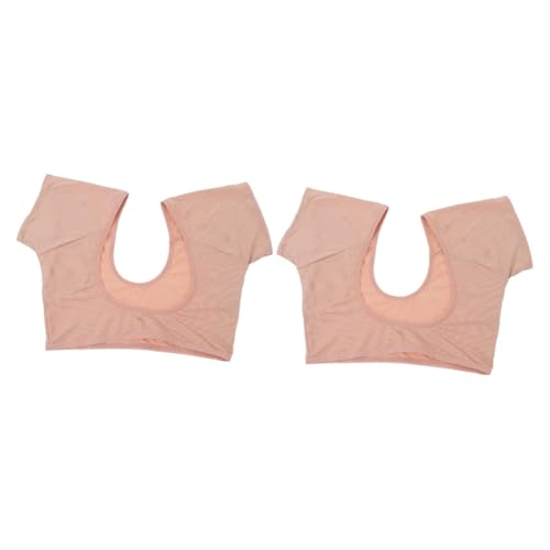 FRCOLOR 2 Stk Schweißpads unter den Achseln Mesh-Sport-BH Trainings-Tanktops für Frauen Dessous für Damen Damenunterwäsche schweißabsorbierende Weste Achsel-Schweiß-Pad von FRCOLOR