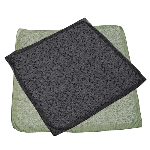 FRCOLOR 2 Stk modischer Haarschal Haar Stirnband Dekorativer Schal Zubehör Schal für Damen rosa haarschmuck haircharm headscarf headpiece diehüte Mädchen Haarschal Damen Schal Stoff von FRCOLOR