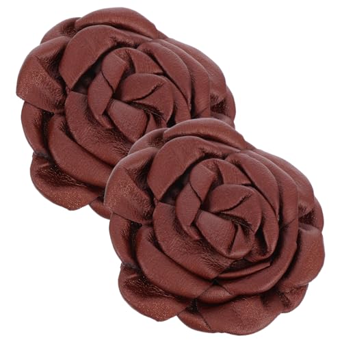 FRCOLOR 2 Stück Abnehmbare Blumen Schuhschnallen Dekorative Clips für Damen High Heels und Hochzeitskleider Langlebige Schuhdekoration Charms für Vielseitige Styles von FRCOLOR