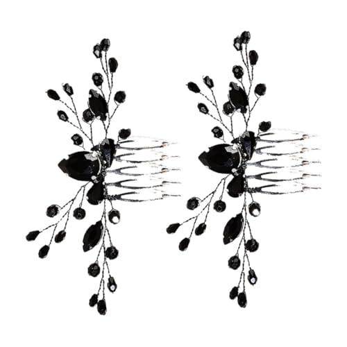 FRCOLOR 2 Stück Braut Hochzeits Tiara Dekorative Accessoires Für Hochzeit Brautkram Hochzeiten Braut Haarschmuck Hochzeitsduschenkämme Frauen Hochzeits Haarschmuck Bräute von FRCOLOR