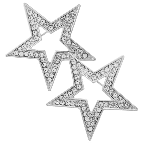 FRCOLOR 2 Stück Broschen aus Legierung Dekorative Anstecknadeln mit Edlem Design Modische Schmucknadeln für Kleidung Taschen und Hüte Einfach zu Befestigen Stilvolle Accessoires von FRCOLOR