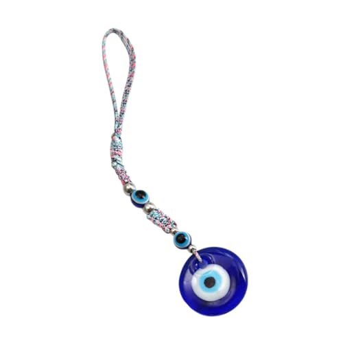 FRCOLOR 2 Stück Evil Eye Schlüsselanhänger Kreatives Hängedekor für Auto Stilvoller Schutzanhänger Leicht Tragbar Perfektes für Frauen Männer Einzigartiges Design mit Feiner Verarbeitung von FRCOLOR