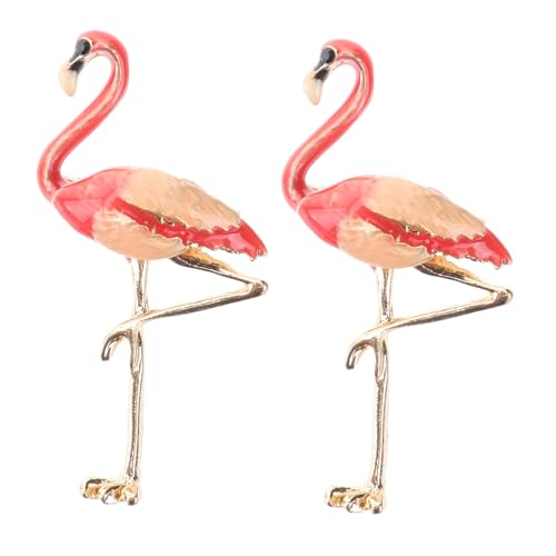 FRCOLOR 2 Stück Flamingo Brosche Anstecknadel aus Legierung Rot Modisches Accessoire für Damen und Mädchen Vielseitig Tragbar an Kleid Mantel Tasche für Hochzeit Party und Alltag FRCOLOR 2 Stück Flamingo Brosche Anstecknadel aus Legierung Rot Modisches Accessoire für Damen und Mädchen Vielseitig Tragbar an Kleid Mantel Tasche für Hochzeit Party und Alltag von FRCOLOR