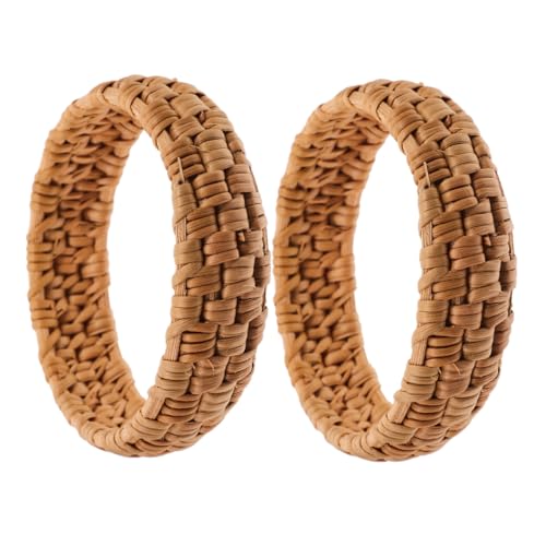 FRCOLOR 2 Stück Handgewebte Rattan Armbänder Leichtes Geflochtenes Ethno Design Sommer Outfits Handgemacht Hochwertigem Material Stilvolles Komfortables Accessoire FRCOLOR 2 Stück Handgewebte Rattan Armbänder Leichtes Geflochtenes Ethno Design Sommer Outfits Handgemacht Hochwertigem Material Stilvolles Komfortables Accessoire von FRCOLOR