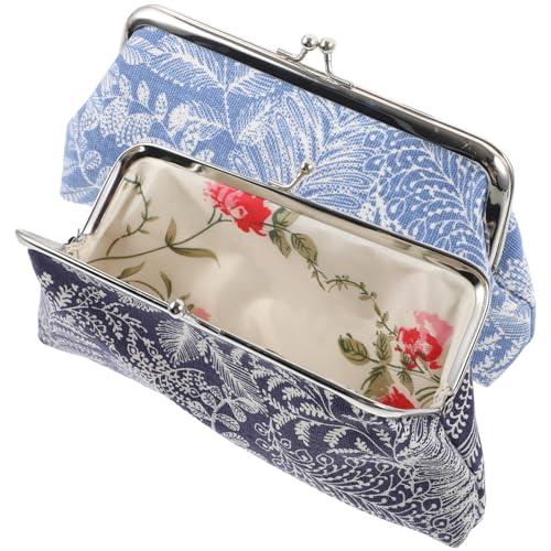 FRCOLOR 2 Stück Handtasche der Leinwandblattmünze kleine Veränderungspanne kleine Geldbörse kleines Münztäschchen Geldbörse mit Reißverschluss Frauen Handtaschen Geldbörse Damen Segeltuch FRCOLOR 2 Stück Handtasche der Leinwandblattmünze kleine Veränderungspanne kleine Geldbörse kleines Münztäschchen Geldbörse mit Reißverschluss Frauen Handtaschen Geldbörse Damen Segeltuch von FRCOLOR