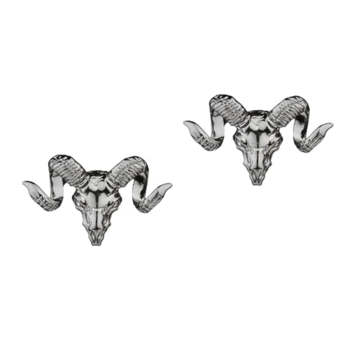 FRCOLOR 2 Stück Herren Brosche Ziegenbrosche für Anzüge Modisches Accessoire für Besondere Anlässe Robuste Sichere Befestigung für Kleidung für Familie Freunde von FRCOLOR