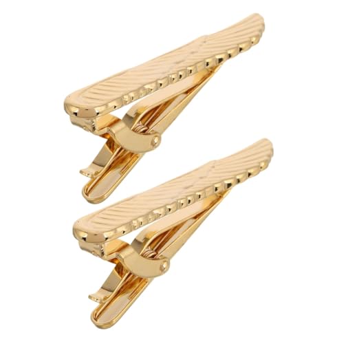 FRCOLOR 2stücke Krawattenklammer Für Herren Mit Flügeldesign Rutschfester Befestigung Krawattenverschluss Business-anzug-zubehör Für Meetings Und Hochzeiten von FRCOLOR