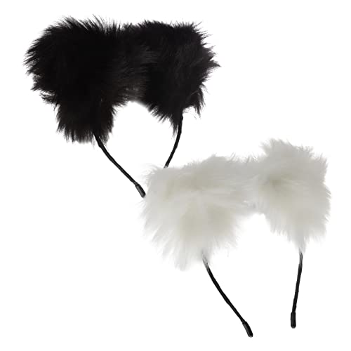 FRCOLOR 2pcs Katze Haar Hoops Entzückende Tier Ohr Haar Bands Für Cosplay Party Dekorationen Fotos FRCOLOR 2pcs Katze Haar Hoops Entzückende Tier Ohr Haar Bands Für Cosplay Party Dekorationen Fotos von FRCOLOR
