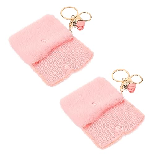 FRCOLOR 2 Stück Mini Schlüsselanhänger Münzbeutel Teiliges Candy Color Schlüsselhalter mit Metallclip Langlebig und Handlich als für Damen und Herren Passt an Taschen und Rucksäcke FRCOLOR 2 Stück Mini Schlüsselanhänger Münzbeutel Teiliges Candy Color Schlüsselhalter mit Metallclip Langlebig und Handlich als für Damen und Herren Passt an Taschen und Rucksäcke von FRCOLOR