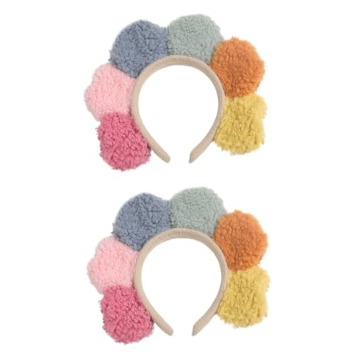FRCOLOR 2 Stück Modisches Stirnband Stilvolle Stirnbänder Für Frauen Haarband Zum Waschen Haarband Für Frauen Make Up Stirnband Kopftuch Haarband Haarbänder Für Damen von FRCOLOR