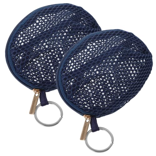 FRCOLOR 2 Stück Netz-Reisetaschen Organisation Kompakt Mesh -Toilettenbeutel Extra große Schminktasche tragbare Kulturtasche Reise -Make -up -Fall Reisetasche waschen von FRCOLOR