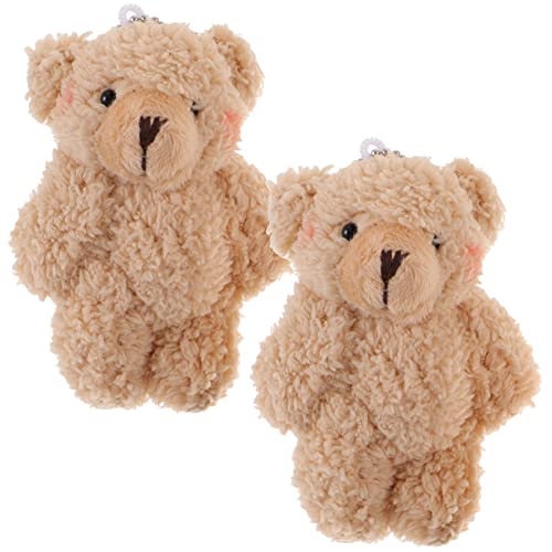 FRCOLOR 2 Stücke Cartoon Bär Slap Armband für Kinder Weiche Plüscharmbänder Dekorative Tierarmbänder für Partys von FRCOLOR