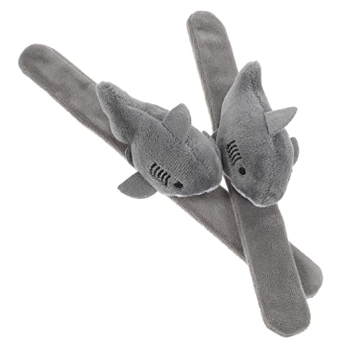 FRCOLOR 2 Stück Plüsch Slap Armband Handgelenkband Weiches Kuscheltier Party Mitgebsel Robust Einfach zu Tragen Kompakt Premium Plüsch von FRCOLOR