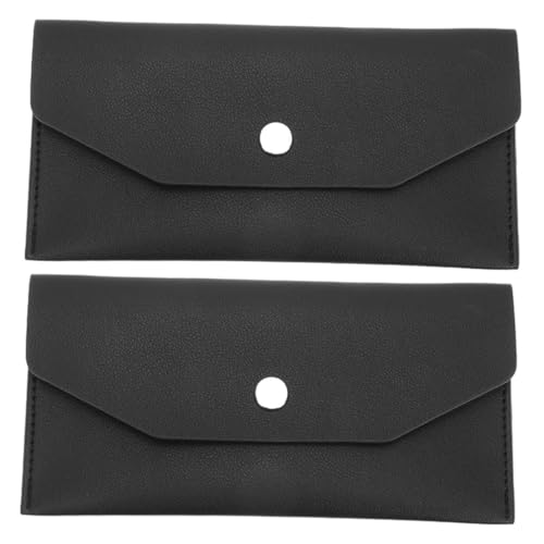 FRCOLOR 2 Stück Postsack Budgetplaner-umschläge Lang Umschlag Mit Bargeldfüllung Geldbeutel Dame Weibliche Brieftasche Geldbörsen Briefumschläge Kupplung Für Frauen Leder von FRCOLOR