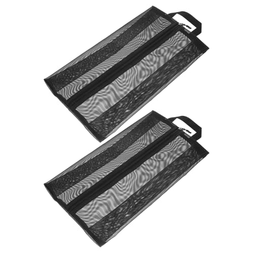 FRCOLOR 2stücke Netztaschen Zum Aufbewahren Von Schuhen Atmungsaktiv Mit Griff Zum Trennen Und Schützen Von Schuhen Im Gepäck Für Männer Und Frauen Leicht Und Tragbar von FRCOLOR