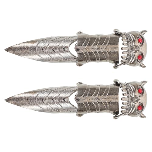 FRCOLOR 2stücke Vollfingerringe Mit Eulenkrallen Retro-gothic-metallringe Für Damen Und Herren Punk-schmuck Für Cosplay Bühnenauftritte Und Mottopartys von FRCOLOR