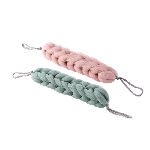 FRCOLOR 2 Stück Schwämme für die Reinigung Körper Reinigung Schwamm Körper Peeling Handtuch Dusche Loufah Schwamm Reinigung Scrubber Körper Scruber Schwamm Bad Scrubber Dusche Mesh Pouf Lange Bad Pouf von FRCOLOR