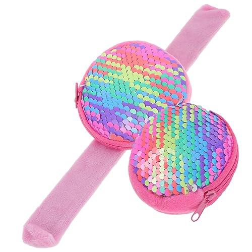 FRCOLOR 2 Stück Slap Bands Armbänder für Lustige Slap Armbänder als Geldbörse für Partys Geeignet für Jedes Themenfest Mitgebsel von FRCOLOR