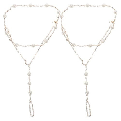 FRCOLOR 2 Stück Sommeraccessoires für Frauen für Strandurlaub und Lässige Anlässe Leicht und mit Sicherem Zehenring Design von FRCOLOR